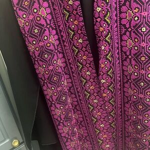 Butterfly tatreez cape